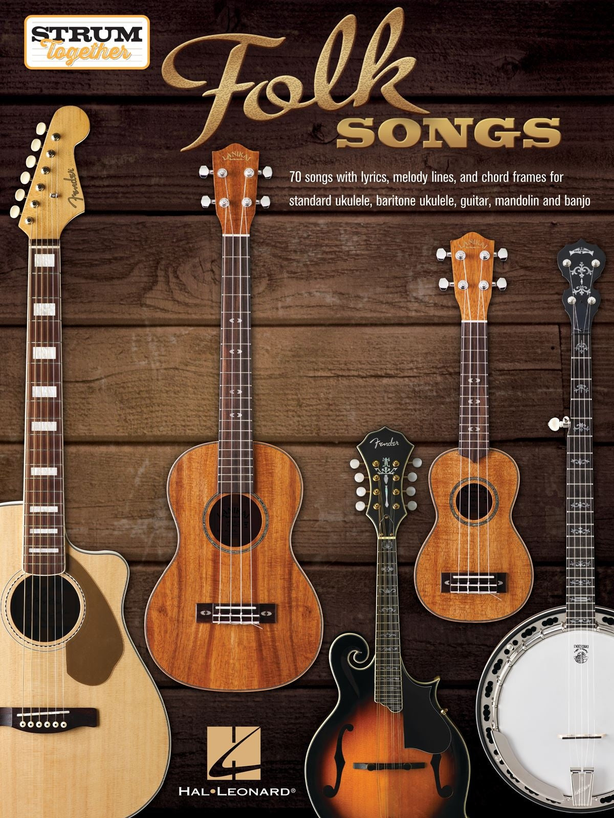 Folk Songs Strum Together Uke Gtr Mndln