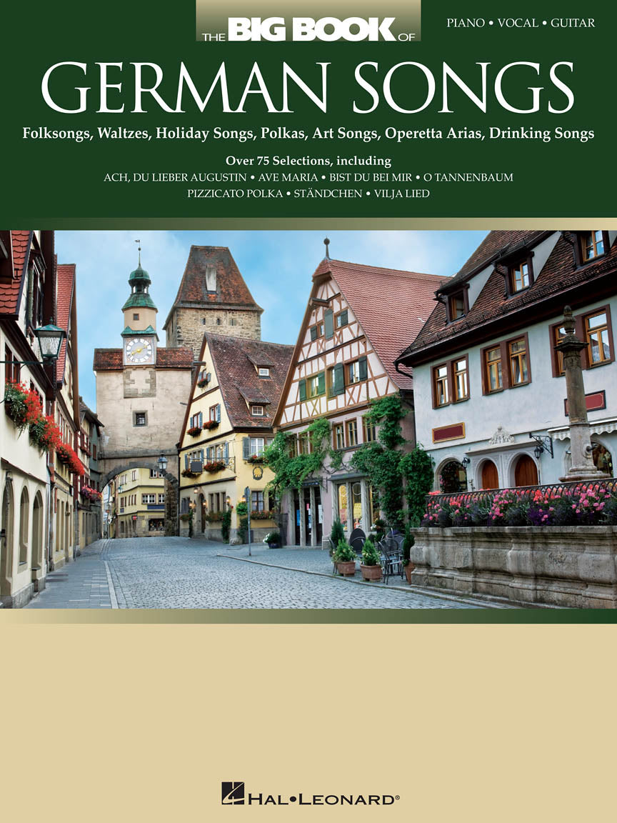 Big Book of German Songs pvg Hal Leonar