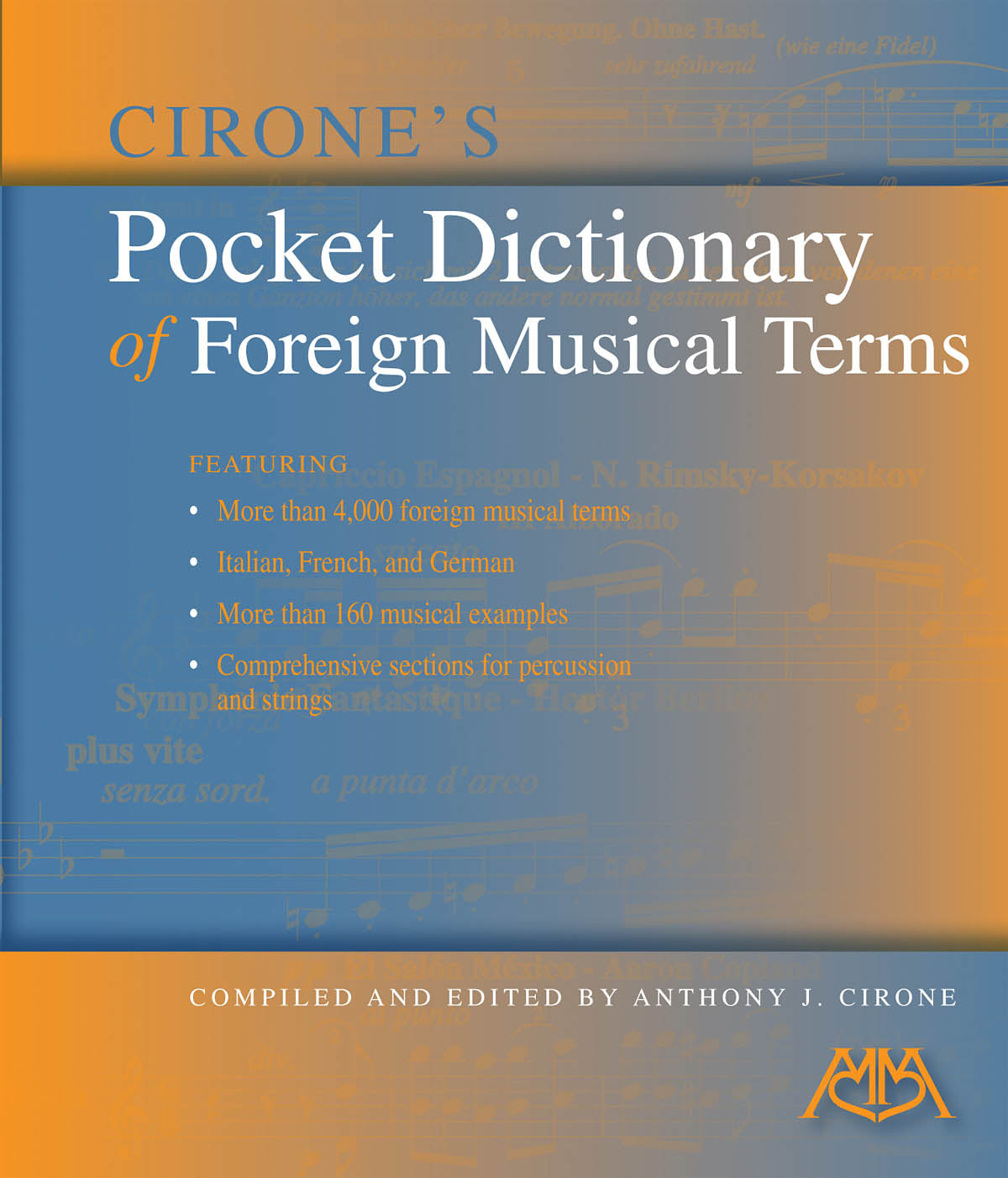 Cirones Pocket Dictionary of Musical T