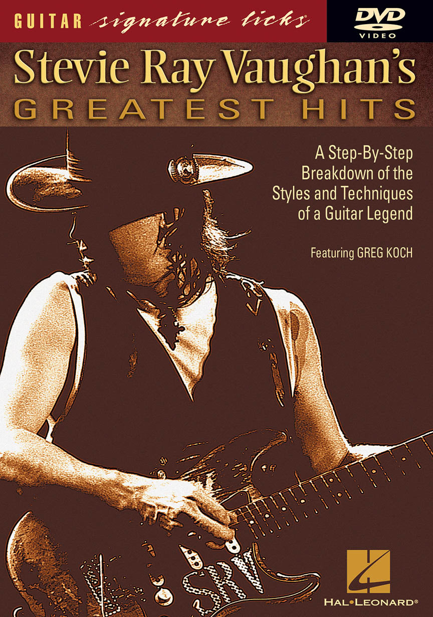Vaughan S R grtst hits sig licks DVD