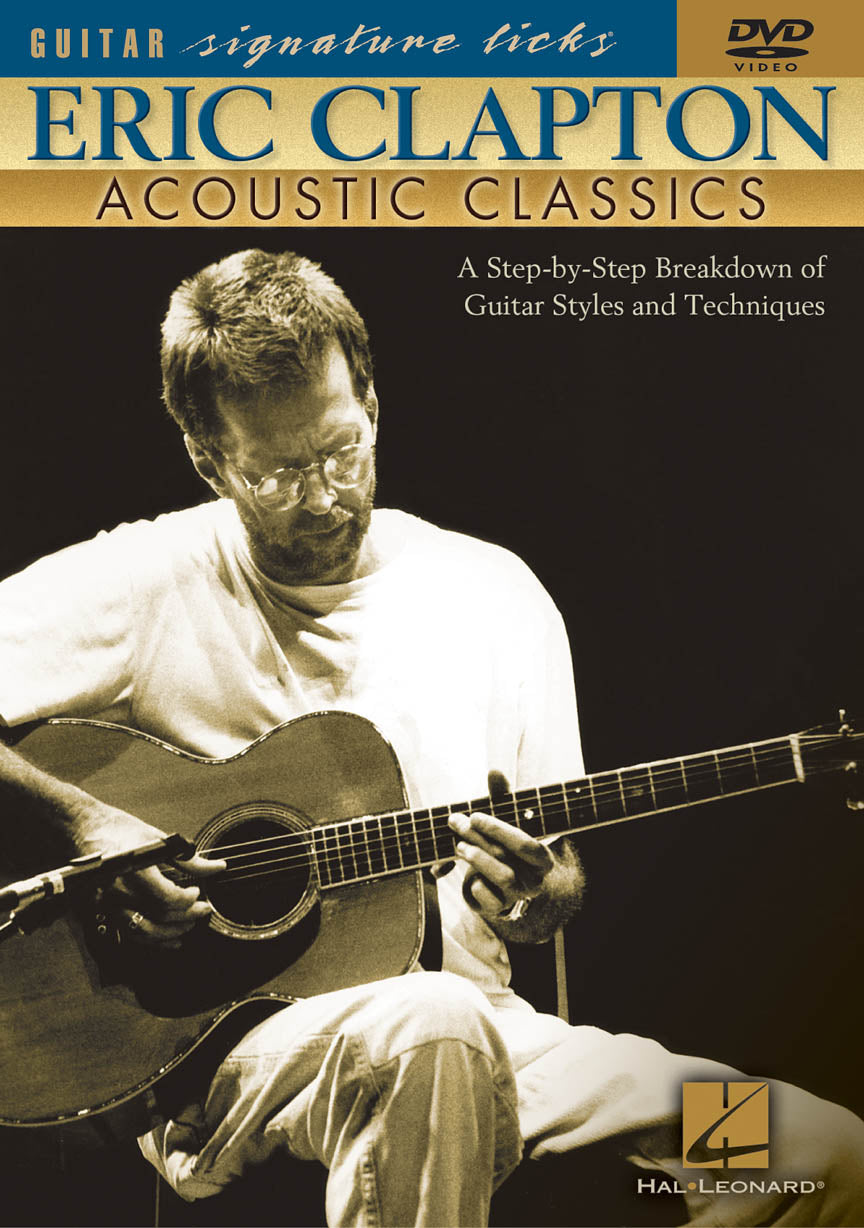 Clapton sig licks acoustic gtr DVD