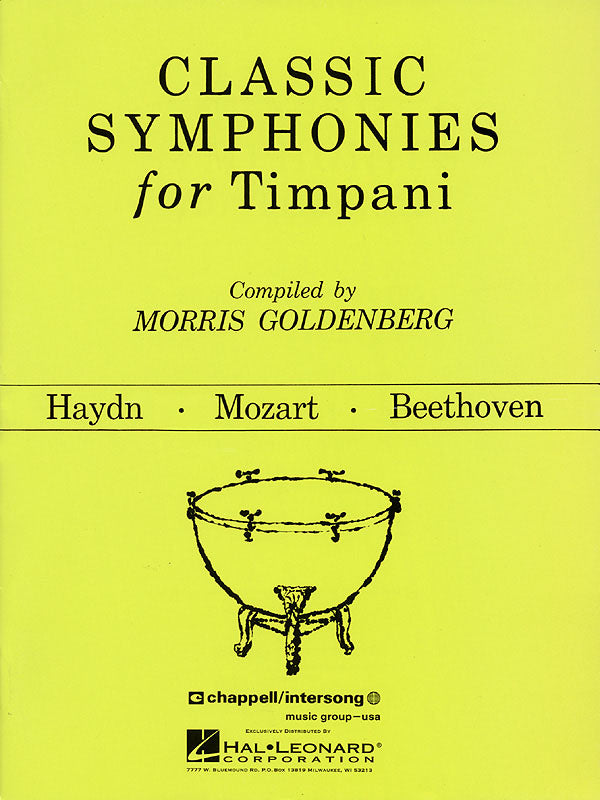 Classic Symphonies for Timpani HL