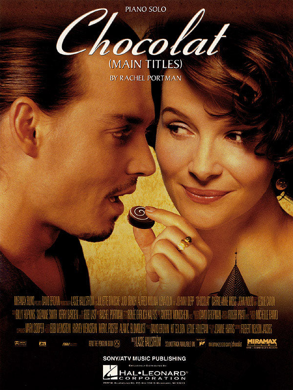 Chocolat Main Titles Portman Pno Solo