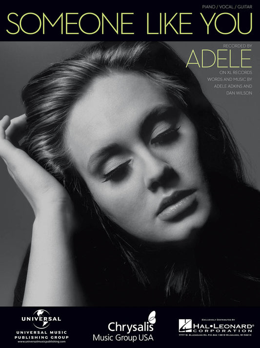 Adele Someone Like You PVG S/S HL