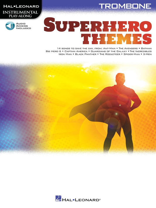 Superhero Themes for Trombone HL+Aud Ac