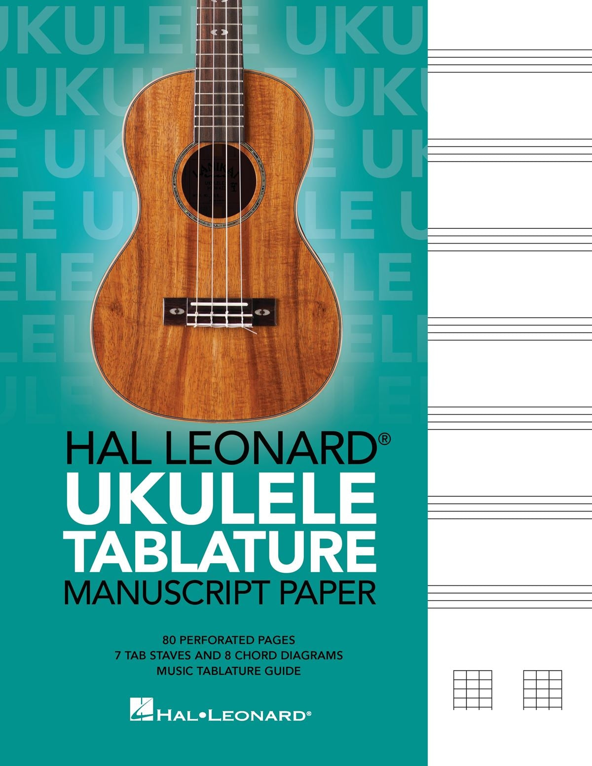 HL Ukulele Tab Manuscript Paper HL