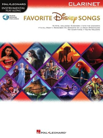 Favourite Disney Songs Clar. Aud/Acc HL