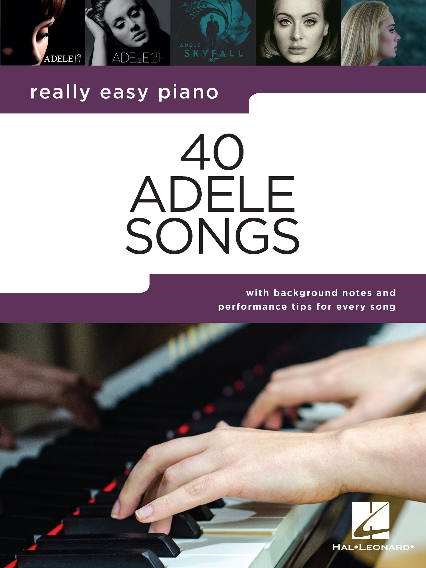 Really Easy Piano 40 Adele Songs HL