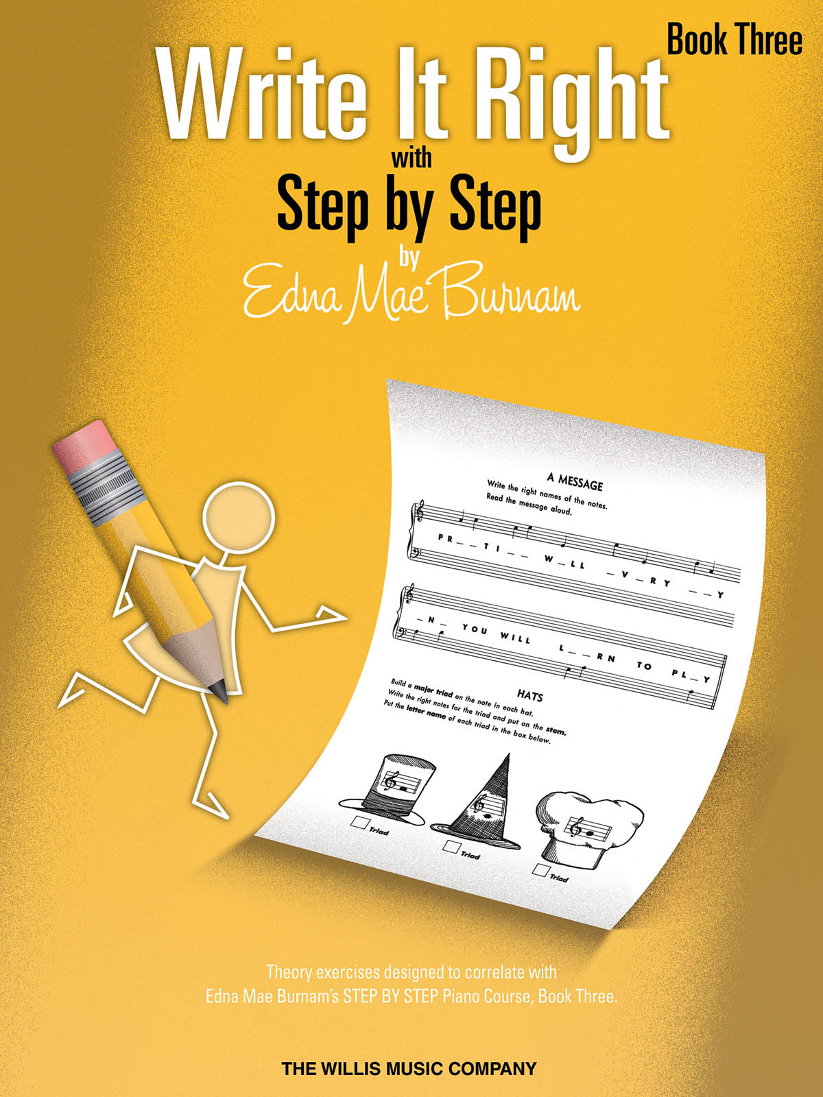 Write It Right Bk3 Pno Burnam Yellow