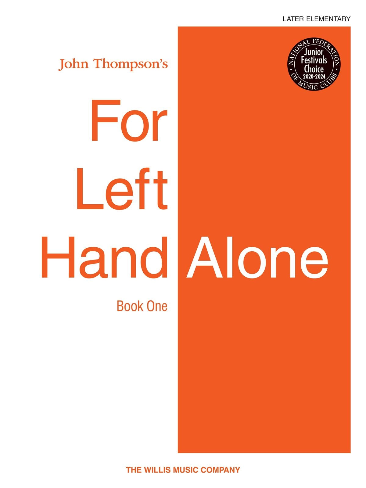 For Left Hand Alone Book 1 JT