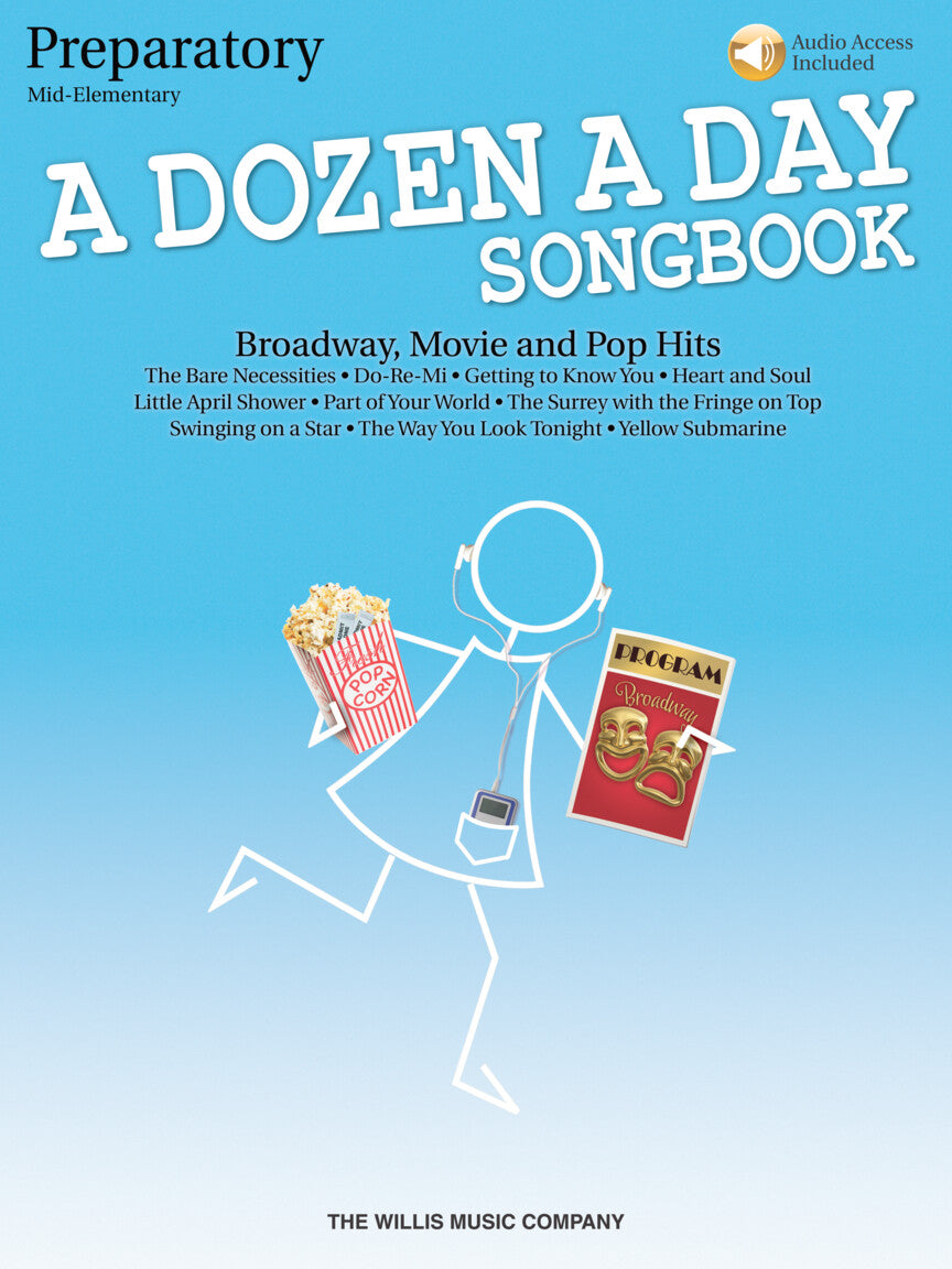 DAD Prep Songbk Broadway/Movie/Pop Bk