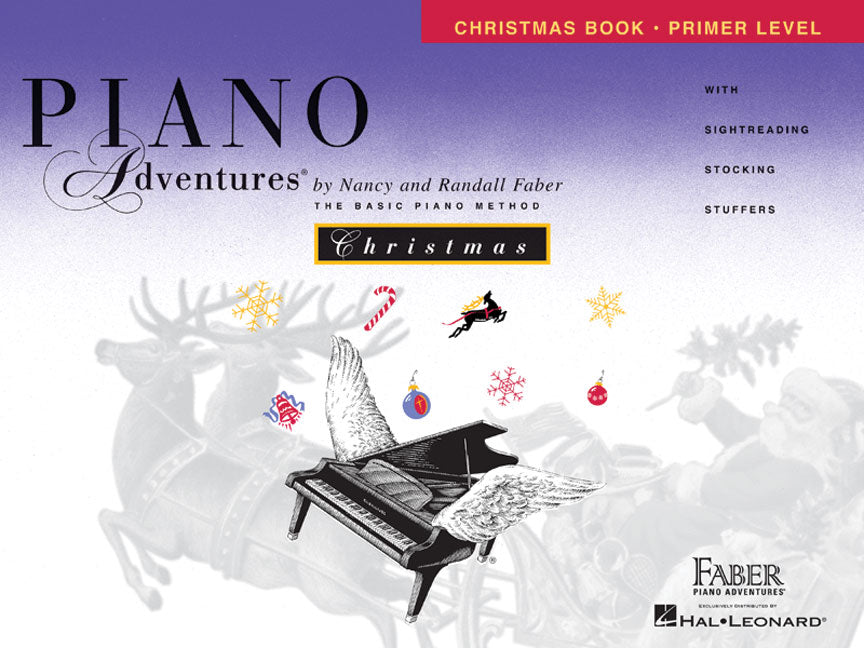 Piano Adventures Christmas Book Primer Faber