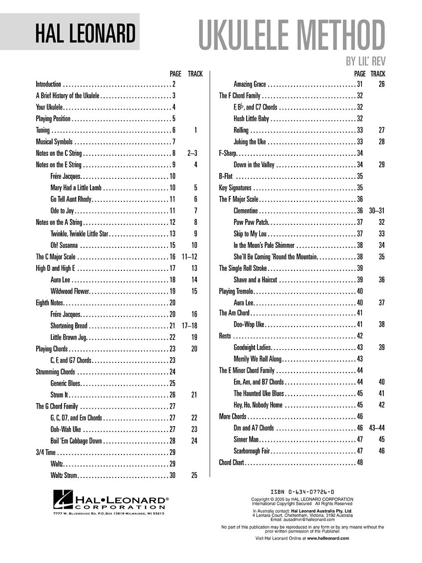 HL Ukulele Method Bk1 Bk/AUD