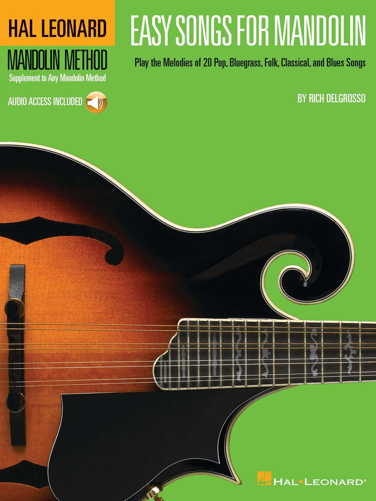 HL Easy Songs for Mandolin Bk+CD