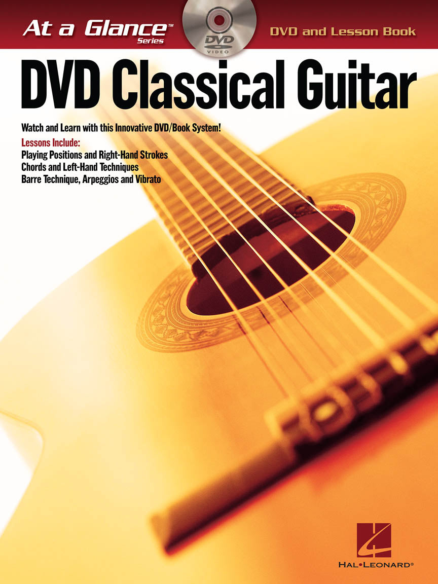 At a Glance Classical Guitar BK/DVD HL