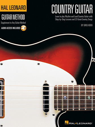 HL Country Guitar Method Bk+CD