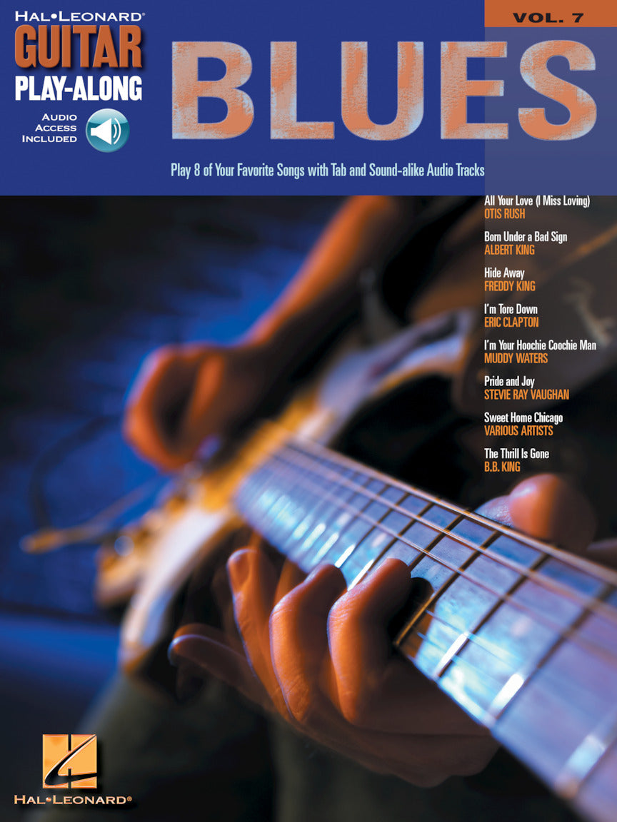 Blues Gtr Playalong Vol7 Bk&CD HL