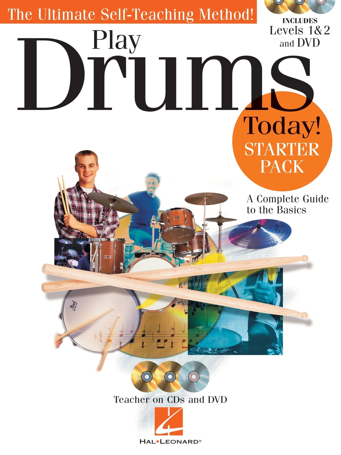 Play Drums Today Starter Bk/2CD/DVD HL