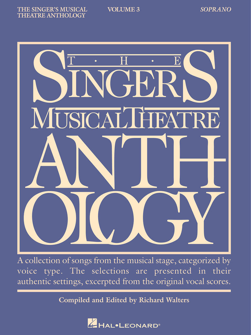Singers Musical Thtr Anth Vol3 Sop Purp