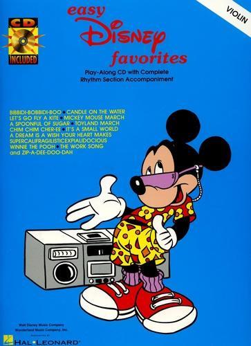 Disney Favourites Easy Violin Bk/Audio