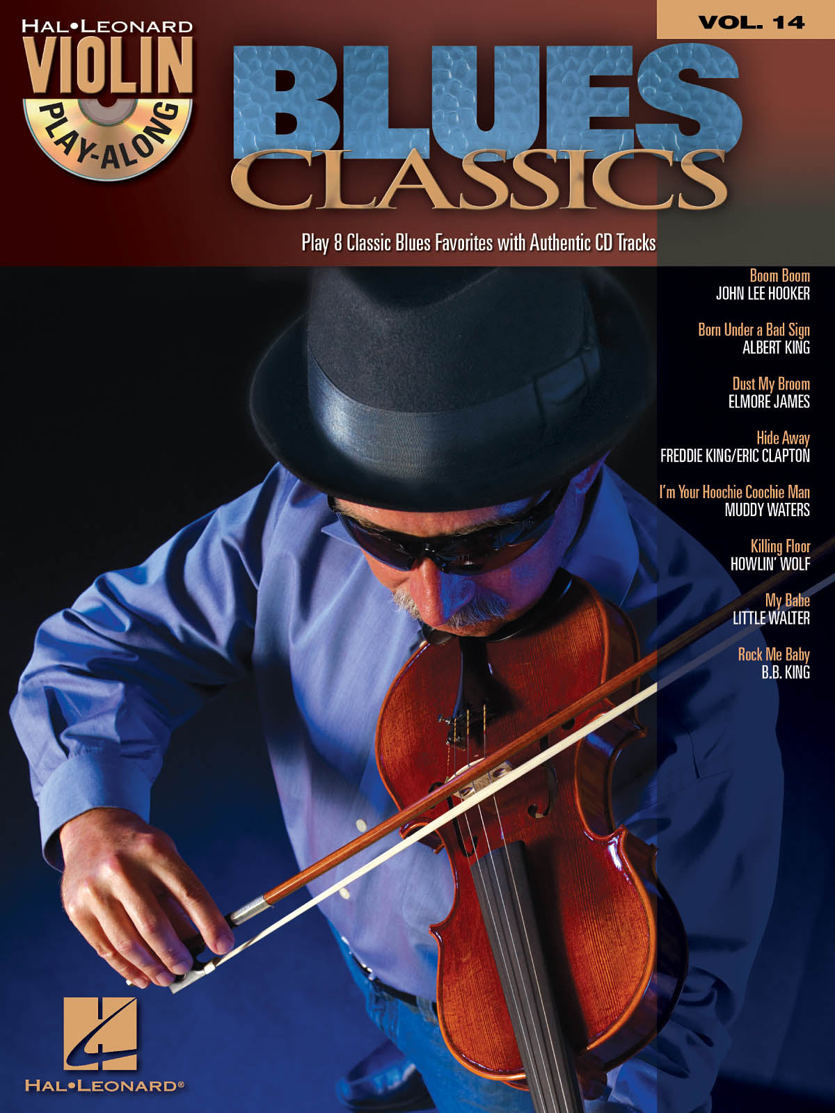 Blues Classics Vln Playalong HL Bk+CD