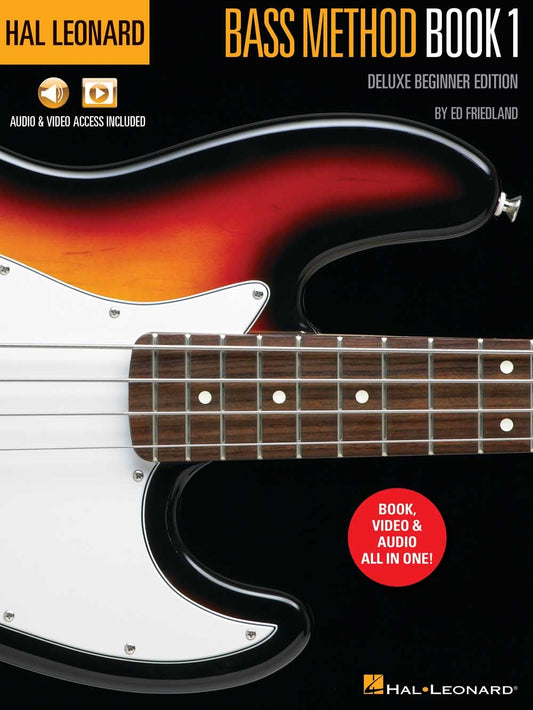 Hal Leonard Bass Method Bk1 + Audio
