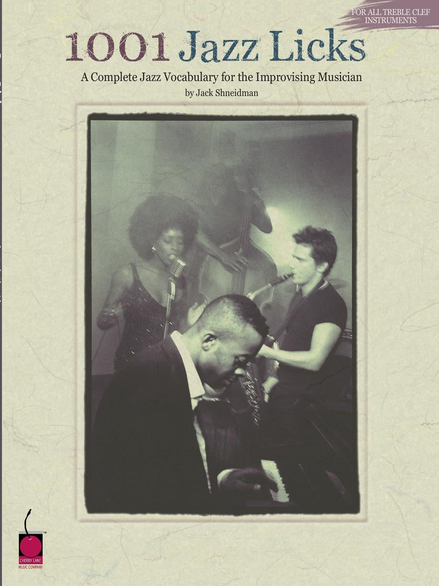 1001 Jazz Licks Jazz Vocab Bk CLMC