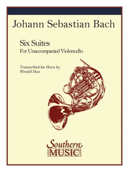 Bach 6 Suites Horn Trans Hoss SMC