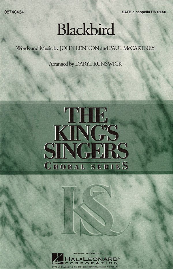 Beatles Blackbird SATB KSCS HL MGB