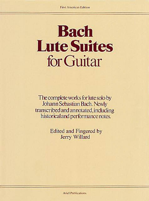 Bach Lute Suites for Guitar arr. Willar