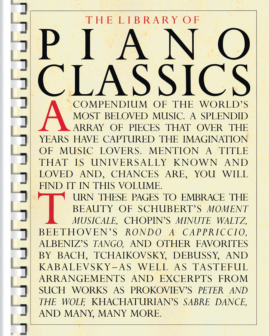Library of Pno Classics AM HL14019046