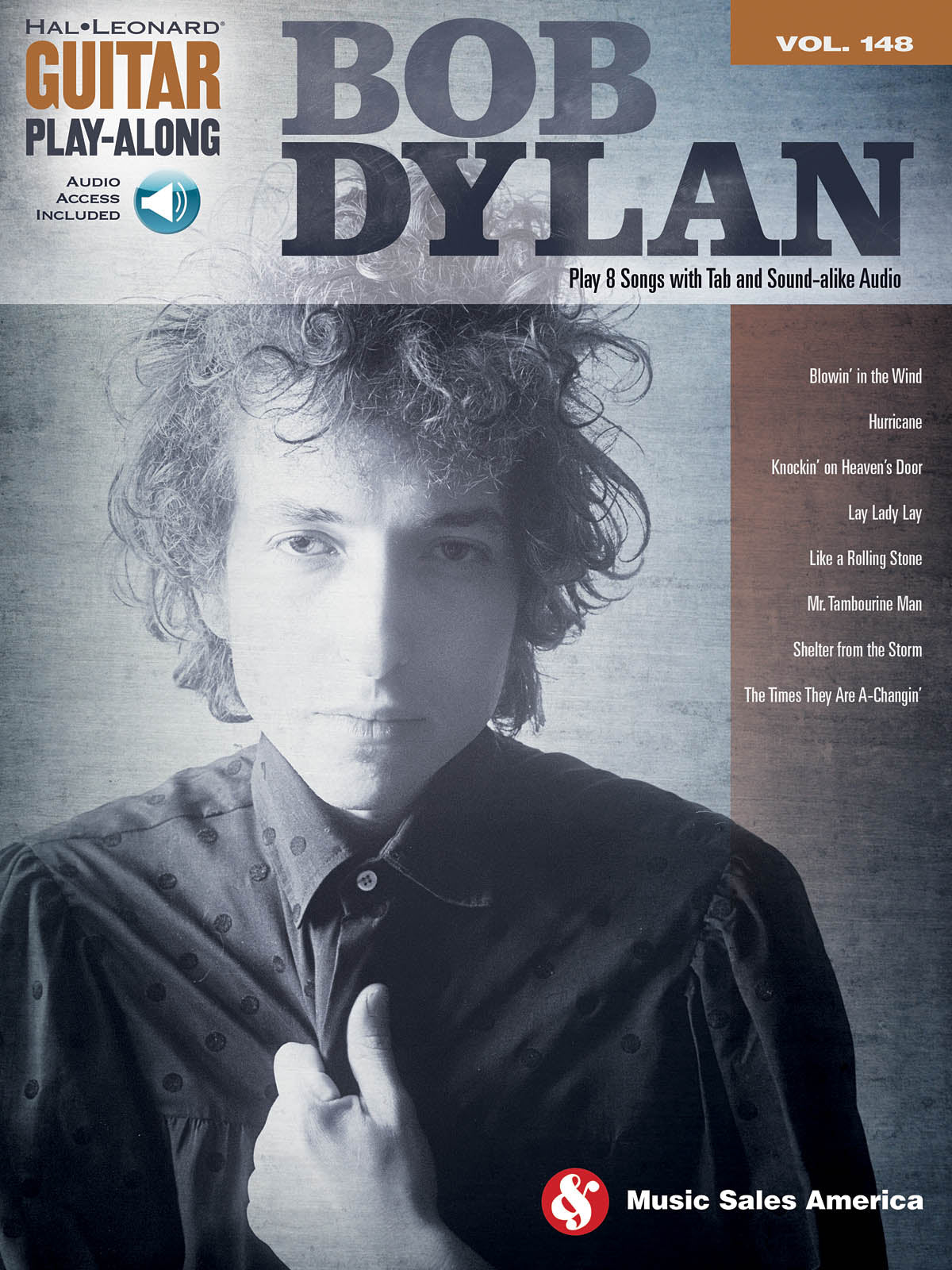 Bob Dylan Guitar Playalong Vol. 148 Book + Audio