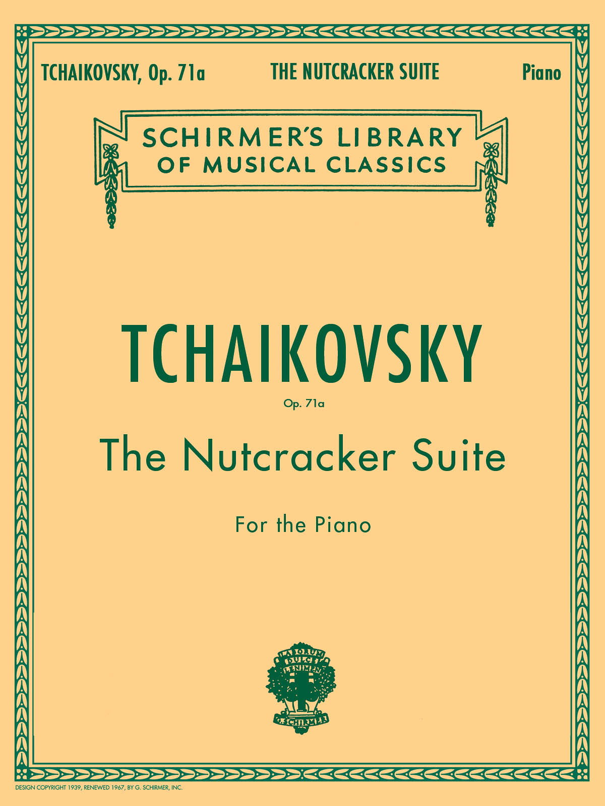 Tchaikovsky Nutcracker Suite Pno Op.71a