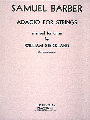 Barber Adagio for Strings Arr Organ Str
