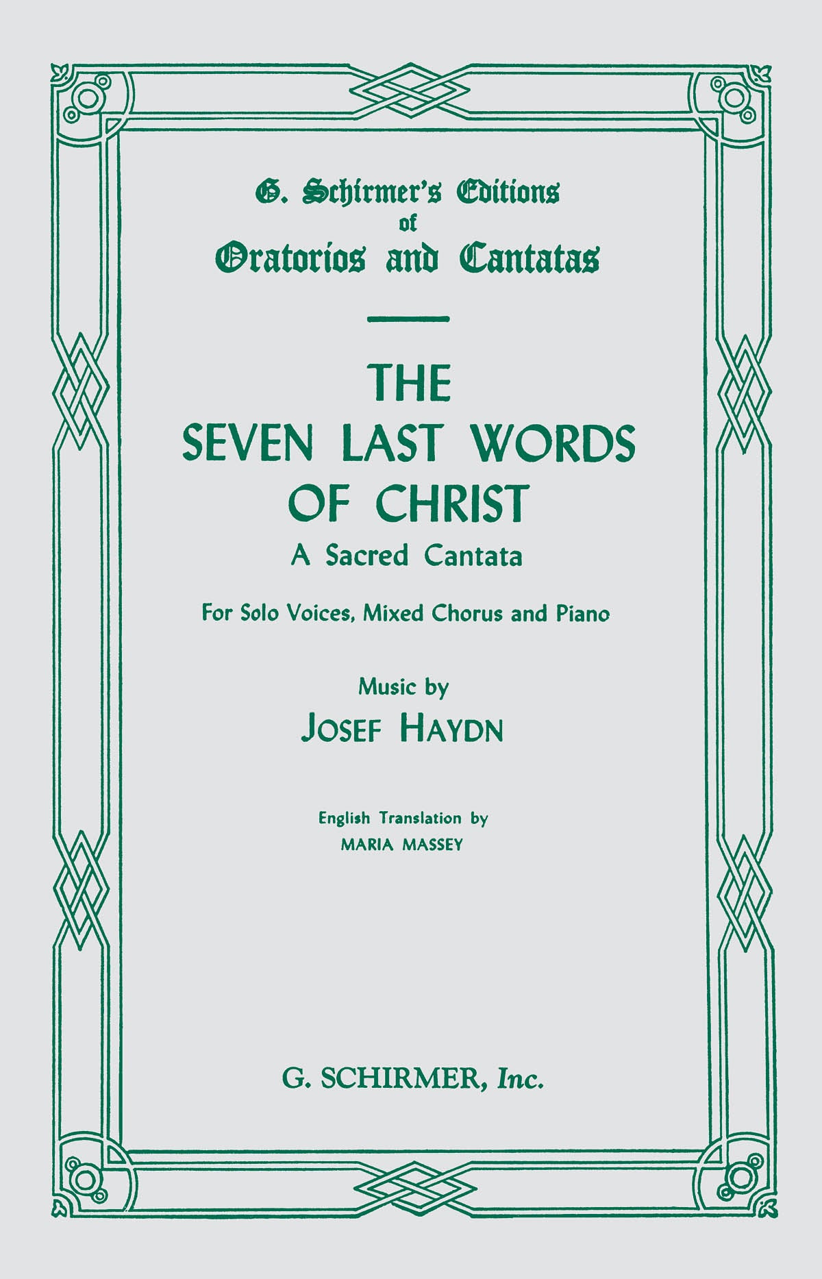 Haydn The Seven Last Words of Christ So