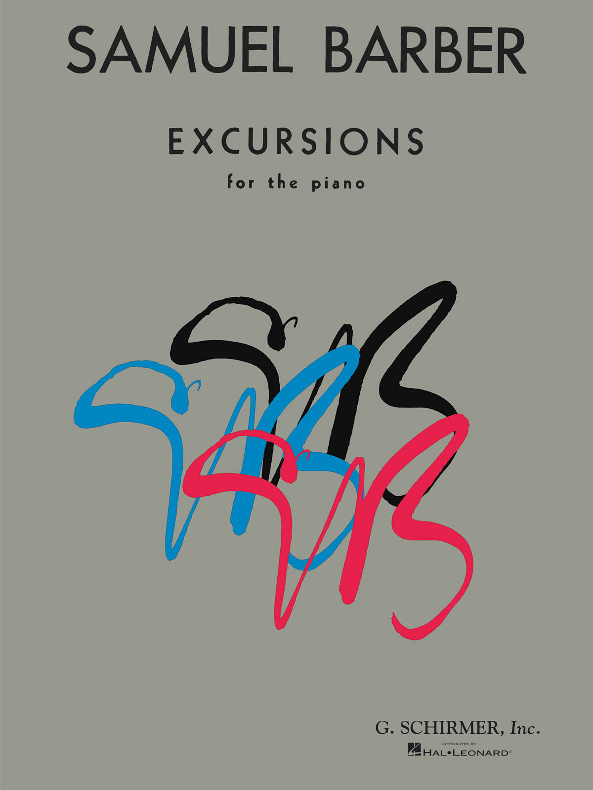 Barber Excursions For Pno GS