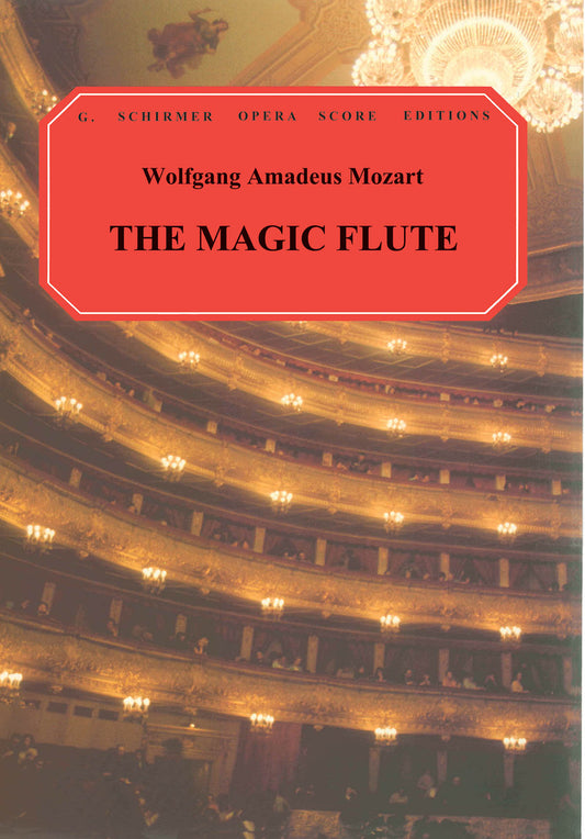 Mozart The Magic Flute Vocal Score