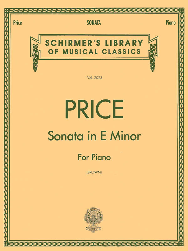 Price Sonata Emin Pno GS