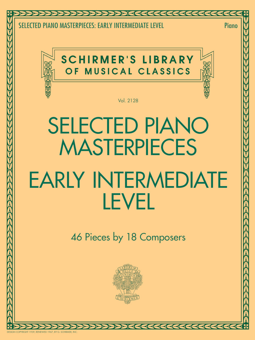 Selected Piano Masterpieces Early inter