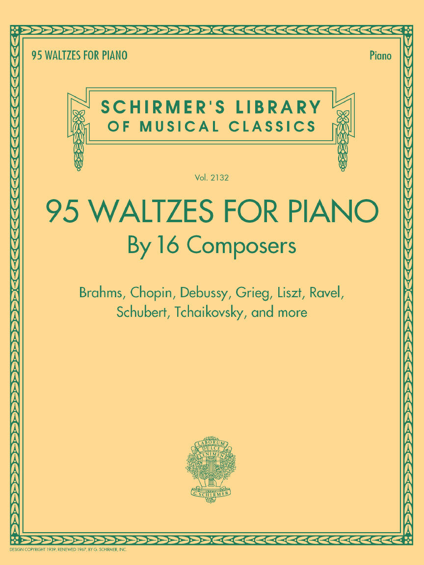 95 Waltzes For Pno By 16 Composers GS