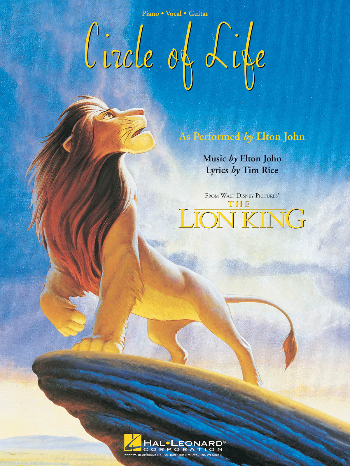 Circle of Life PVG HL S/S Lion KIng