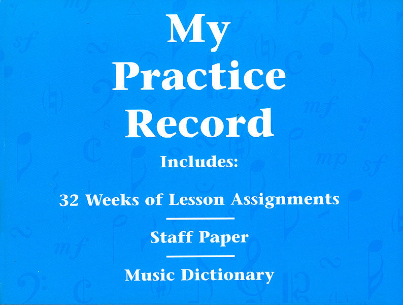 My Practice Record Pf Bk HL