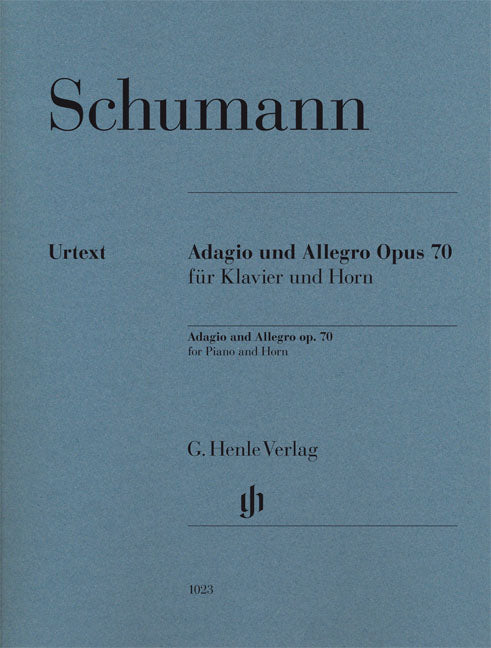 Schumann Adagio & Allegro Op70 Hn&Pno H