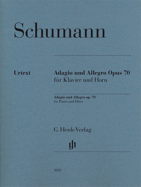 Schumann Adagio & Allegro Op70 Hn&Pno H