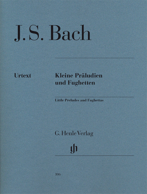 Bach Little Preludes and Fughettas Pno