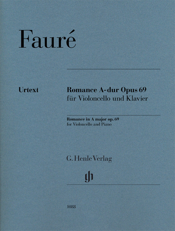 Romance Faure Op.69 Vc/Pno