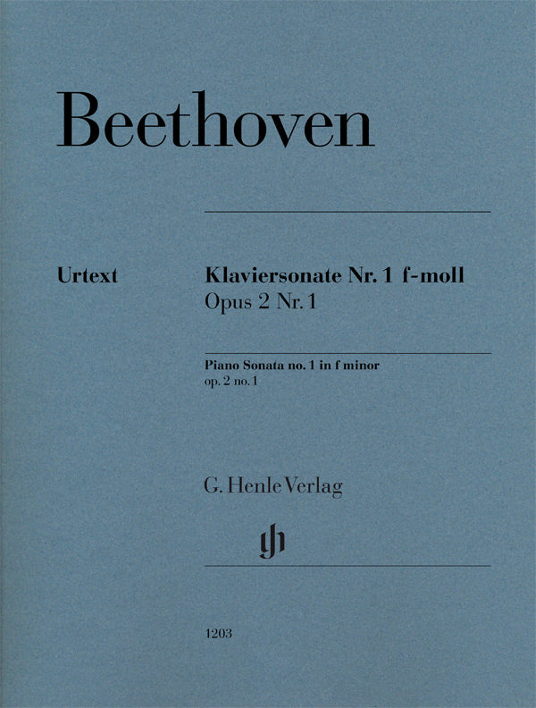 Beethoven Pno Sonata Fmin No1 Op2/1 HN1