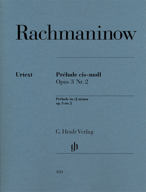 Rachmaninov Prelude c,min Op3/2 HN