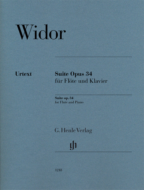 Widor Suite Op34 Flt&Pno HN