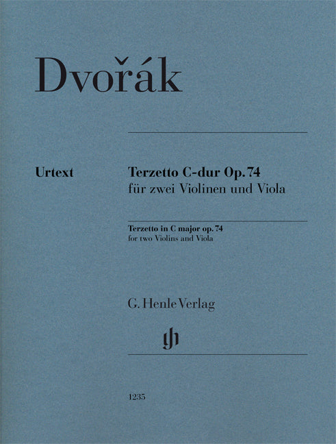 Dvorak Terzetto Cmin Op74 2Vlns&Vla HN